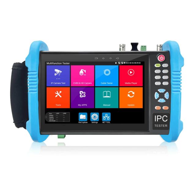IPC-9800ADH Pro+ 8K Security Camera Tester with SFP and POE++ 90W