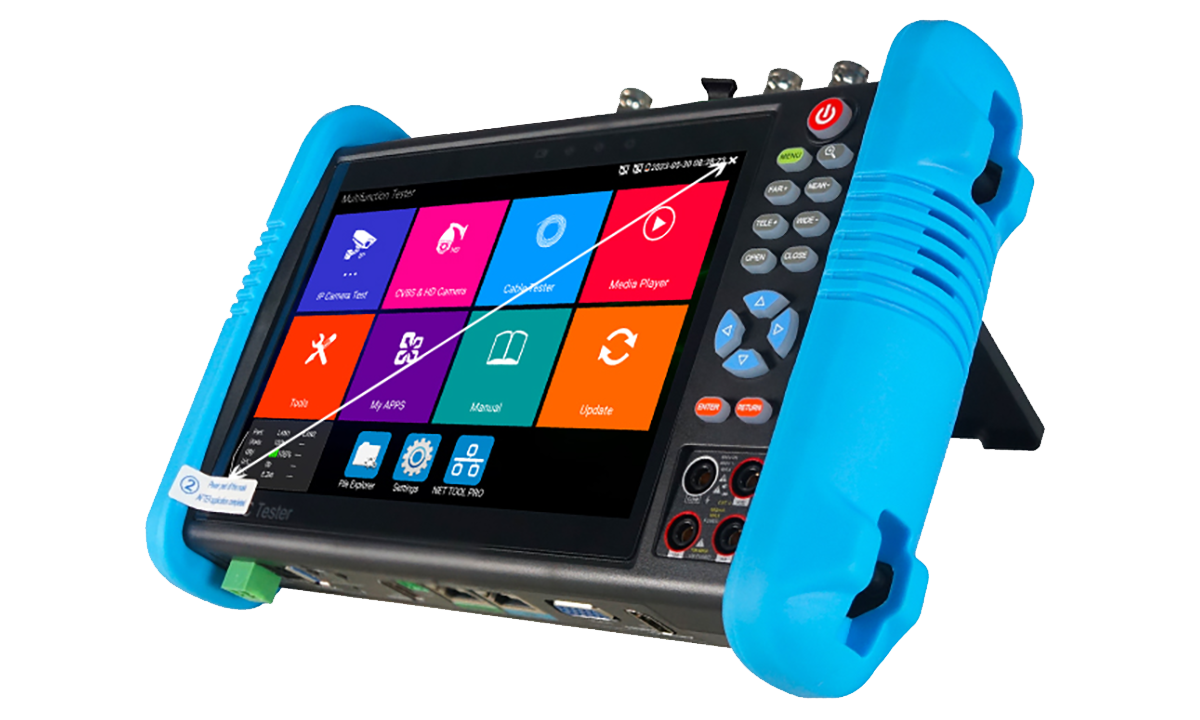 IPC-9800CMADHS Pro+ 7-inch touchscreen field tester