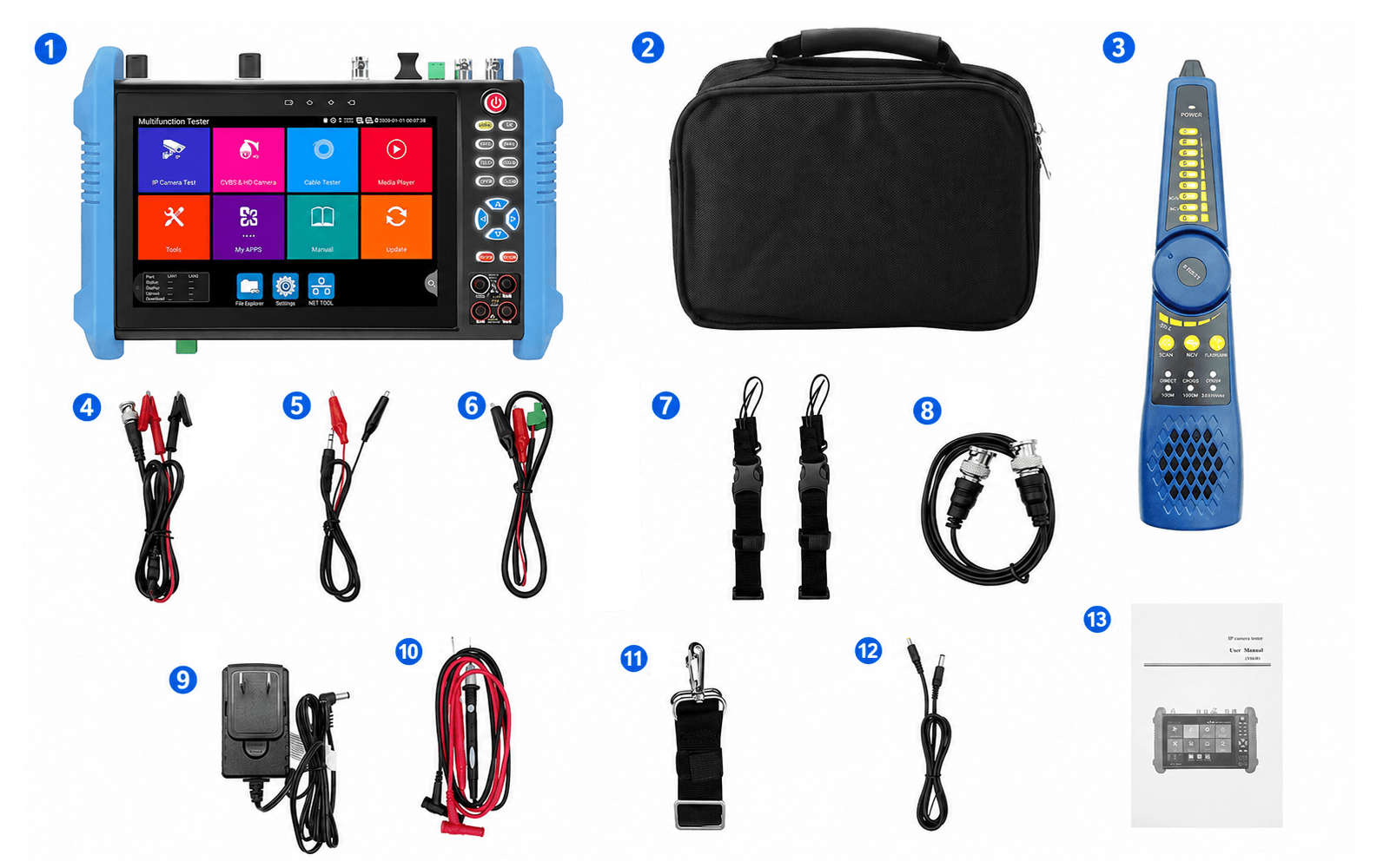 Numbered IPC-9800MOVTADHS Pro+ package contents